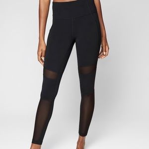 Athleta Salutation Mesh Block Tight